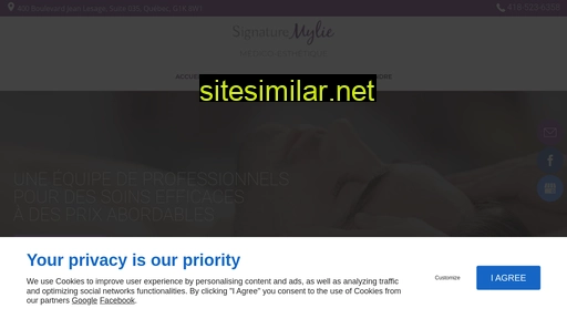signaturemylie.ca alternative sites