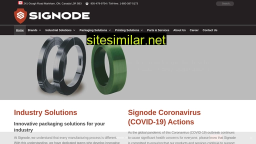 signode.ca alternative sites