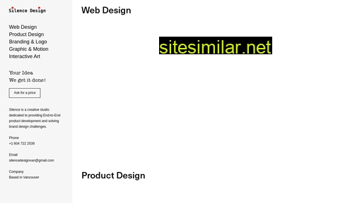 Silencedesign similar sites