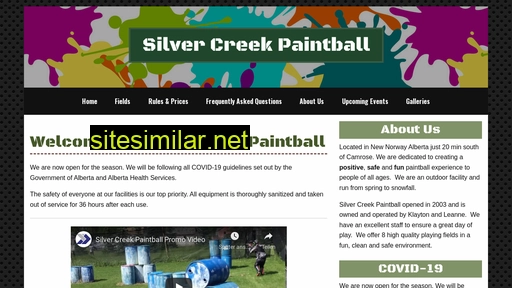 Silvercreekpaintball similar sites