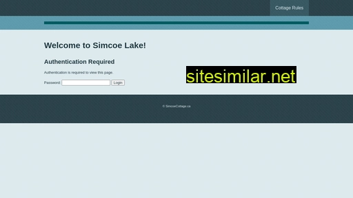 simcoecottage.ca alternative sites
