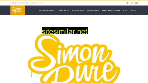 simonpure.ca alternative sites
