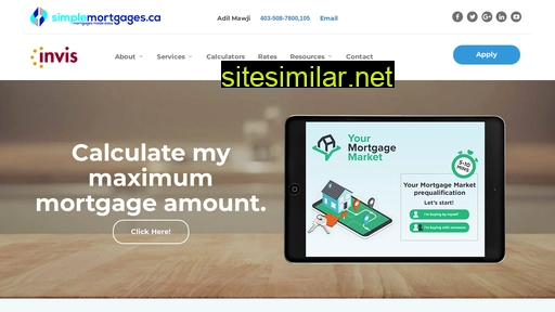 simplemortgages.ca alternative sites