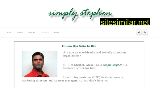 Simplystephen similar sites