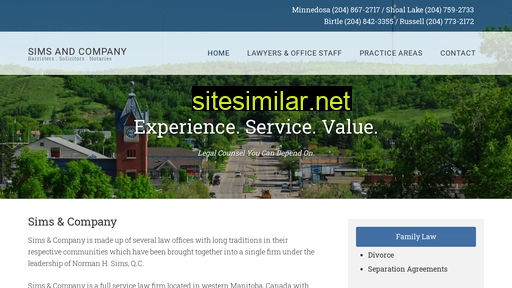 simsco.mb.ca alternative sites
