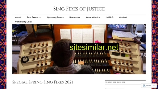 singfiresofjustice.ca alternative sites
