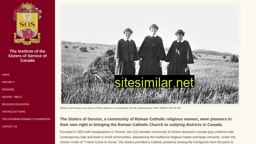 Sistersofservice similar sites