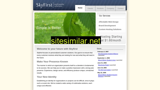 skyfirst.ca alternative sites