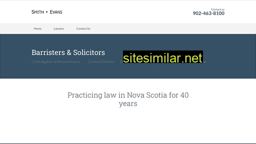 smithevans.ns.ca alternative sites