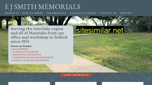 smithmemorials.ca alternative sites