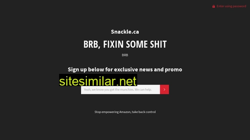 snackle.ca alternative sites