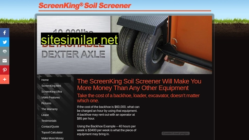 soilscreener.ca alternative sites