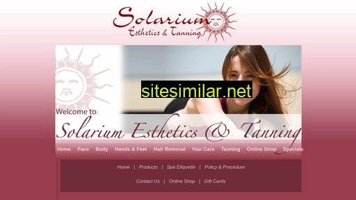 solariumspa.ca alternative sites