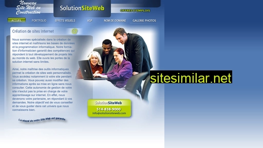solutionsiteweb.ca alternative sites