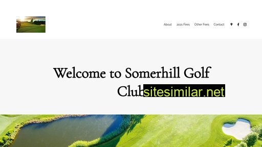 Somerhillgolf similar sites