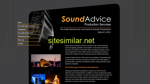 Soundadvice similar sites