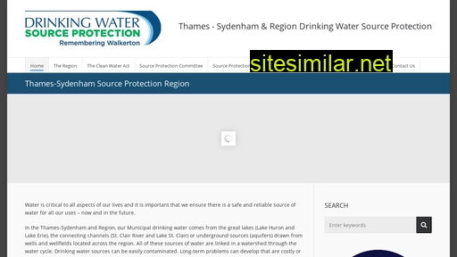 sourcewaterprotection.on.ca alternative sites