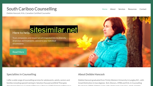 Southcariboocounselling similar sites