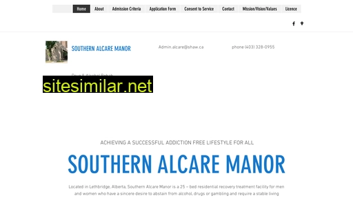 southernalcaremanor.ca alternative sites