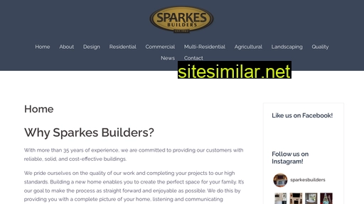 Sparkesbuilders similar sites
