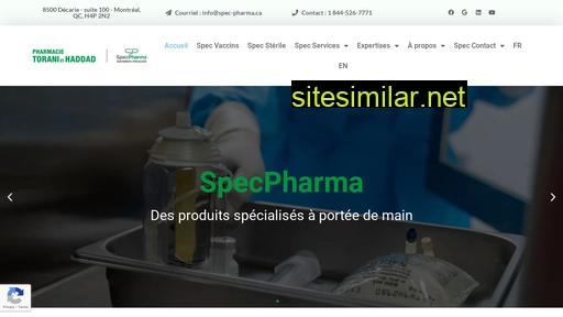 spec-pharma.ca alternative sites
