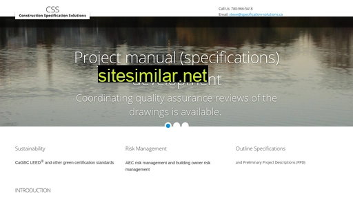 specification-solutions.ca alternative sites
