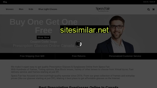 specsfair.ca alternative sites
