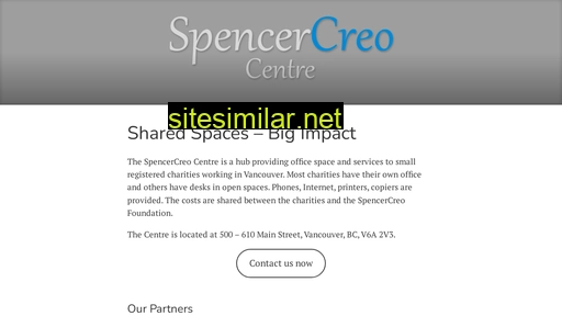 Spencercreocentre similar sites