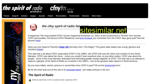Spiritofradio similar sites