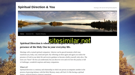 spiritualdirection.ca alternative sites