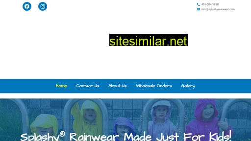 Splashyrainwear similar sites