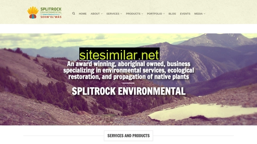 splitrockenvironmental.ca alternative sites