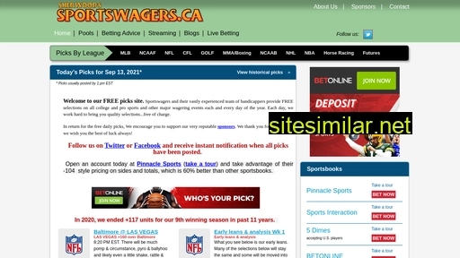 sportswagers.ca alternative sites