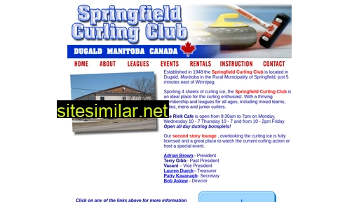 springfieldcurlingclub.ca alternative sites