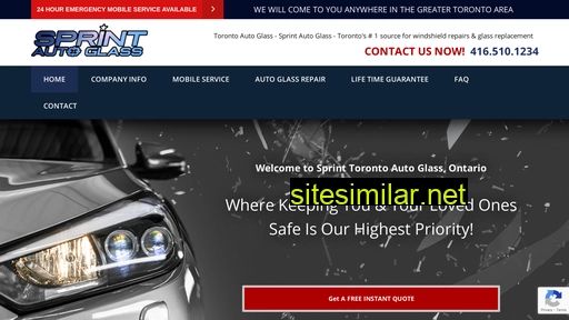 sprintautoglass.ca alternative sites