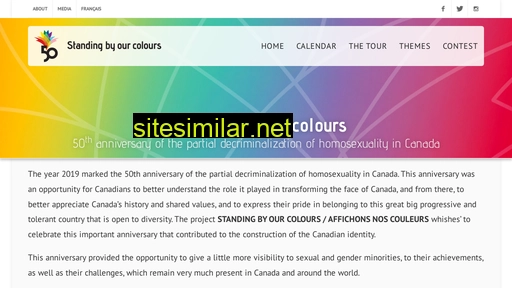 standingbyourcolours.ca alternative sites