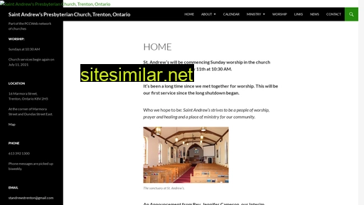 standrewstrenton.ca alternative sites
