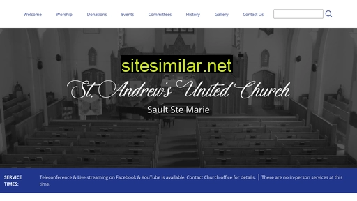 standrewsunitedssm.ca alternative sites