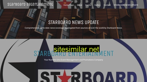 Starboardentertainment similar sites