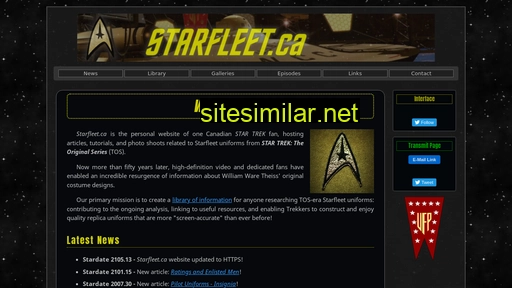 starfleet.ca alternative sites