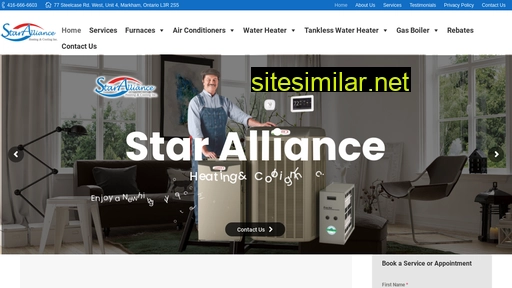 starhvac.ca alternative sites