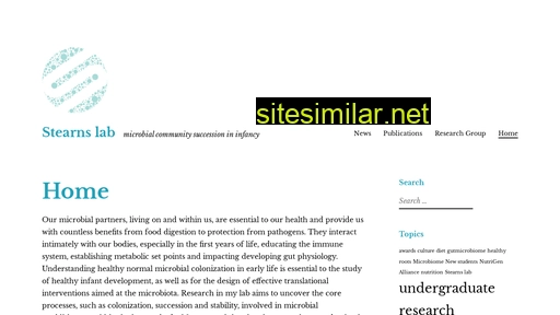 stearnslab.ca alternative sites