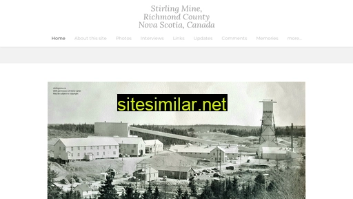 stirlingmine.ca alternative sites