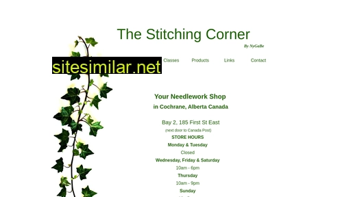 stitchingcorner.ca alternative sites