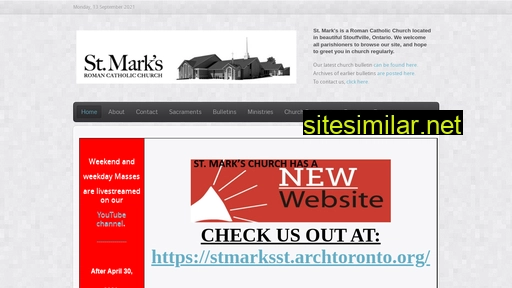 stmarkstouffville.ca alternative sites