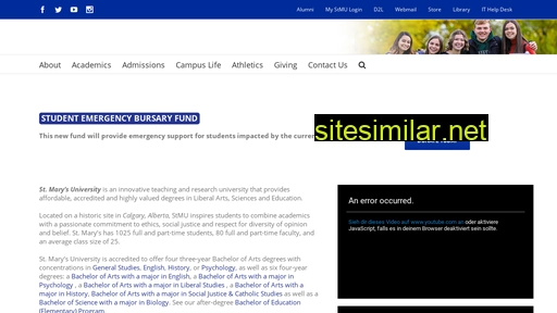 stmu.ca alternative sites