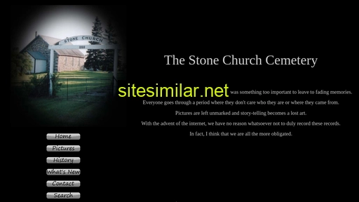 stonechurchcemetery.ca alternative sites
