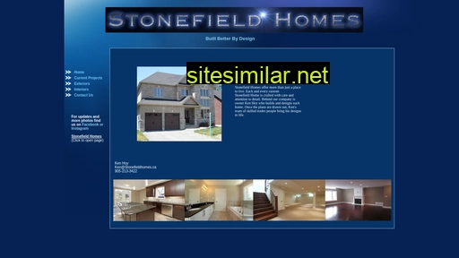 stonefieldhomes.ca alternative sites