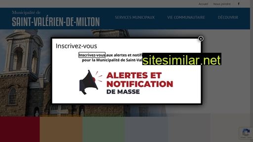 st-valerien-de-milton.qc.ca alternative sites