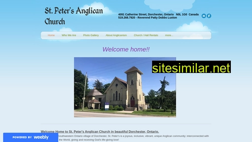 stpetersdorchester.ca alternative sites